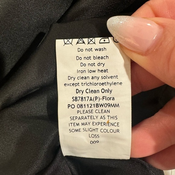 NWOT House of CB Flora S plus cup Black Dress - Picture 12 of 15